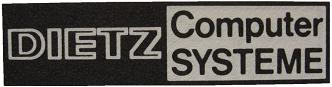Dietz Computersysteme GmbH, erfolgreicher Computerhersteller aus Mülheim an der Ruhr bis 1983